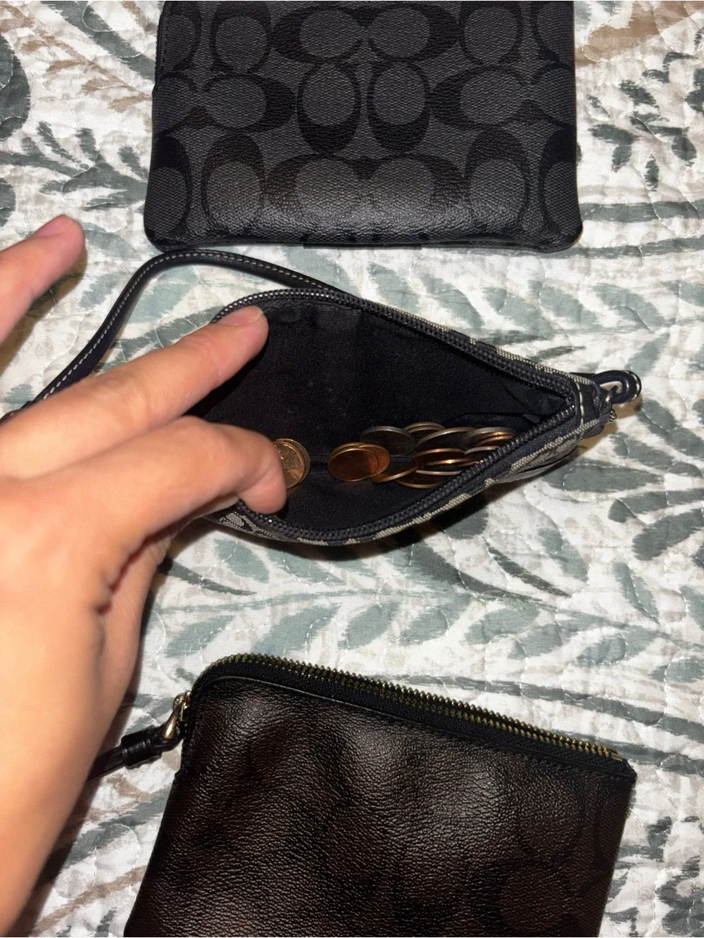 Coach  Wristlet Bundle